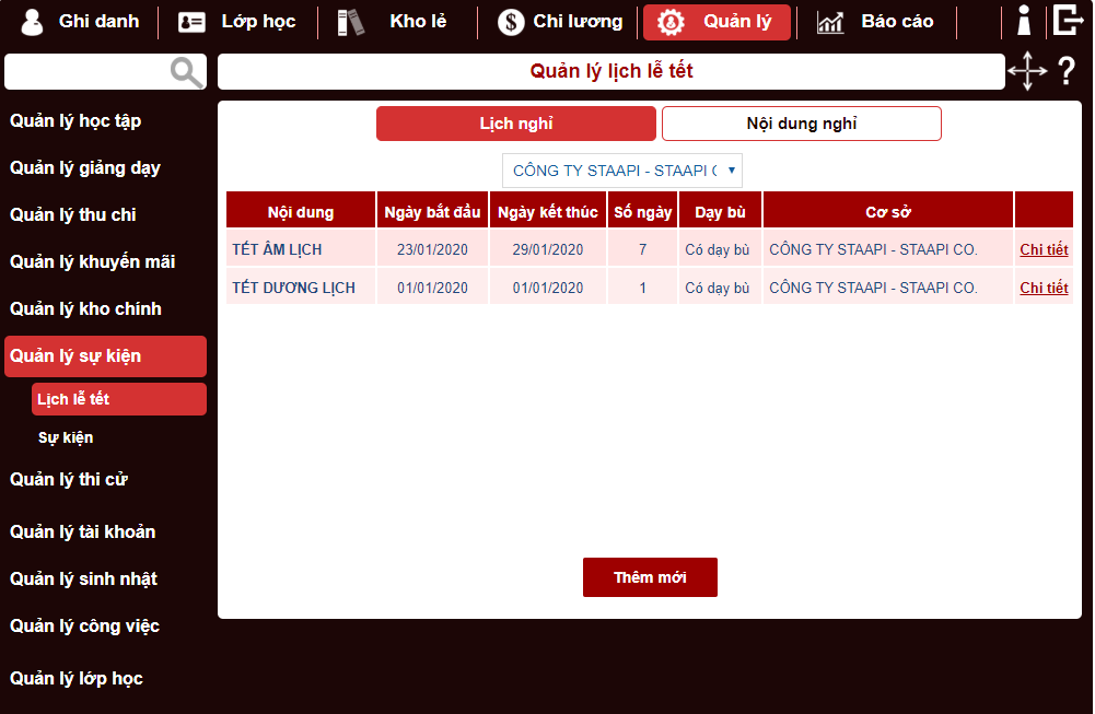 phần mềm quản lý trung tâm ngoại ngữ chuyên nghiệp online